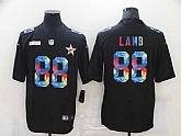 Nike Cowboys 88 Ceedee Lamb Black Vapor Untouchable Rainbow Limited Jersey Dzhi,baseball caps,new era cap wholesale,wholesale hats